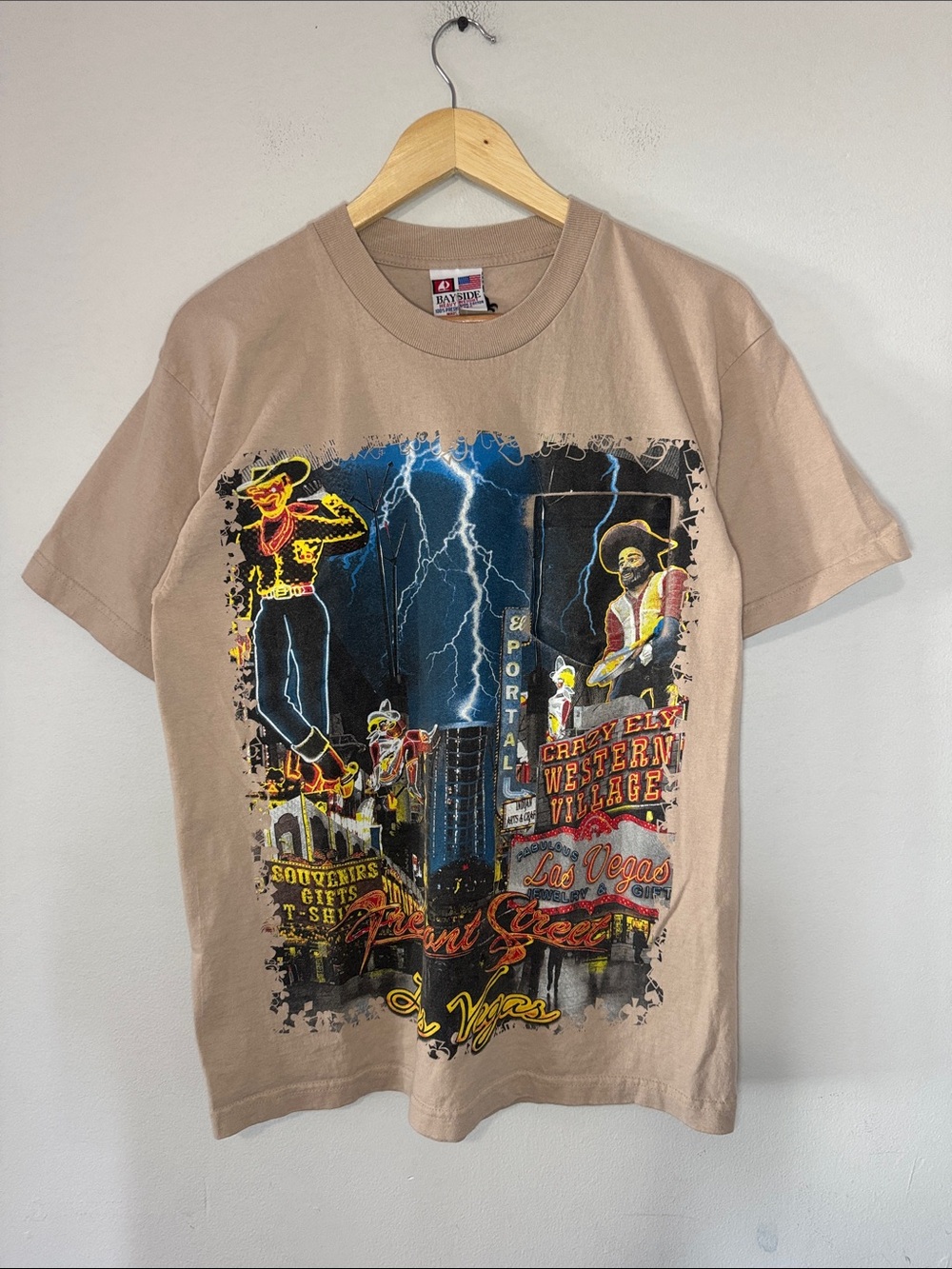 Vintage Las Vegas Crazy Western Villa T-Shirt / Large / Made In USA